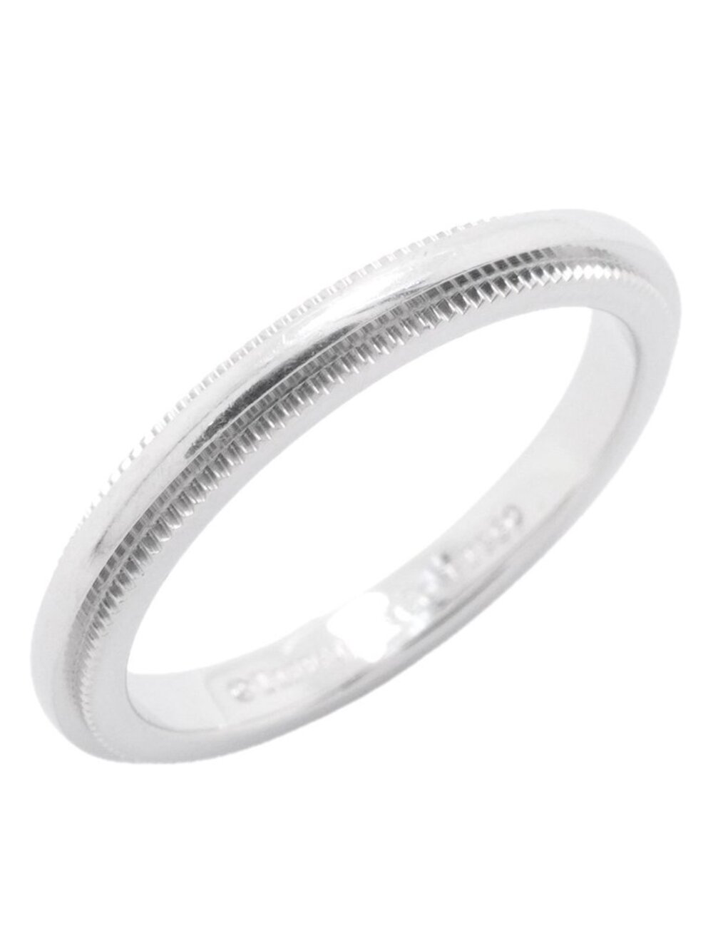 Tiffany & Co Ring Milgrain Platinum